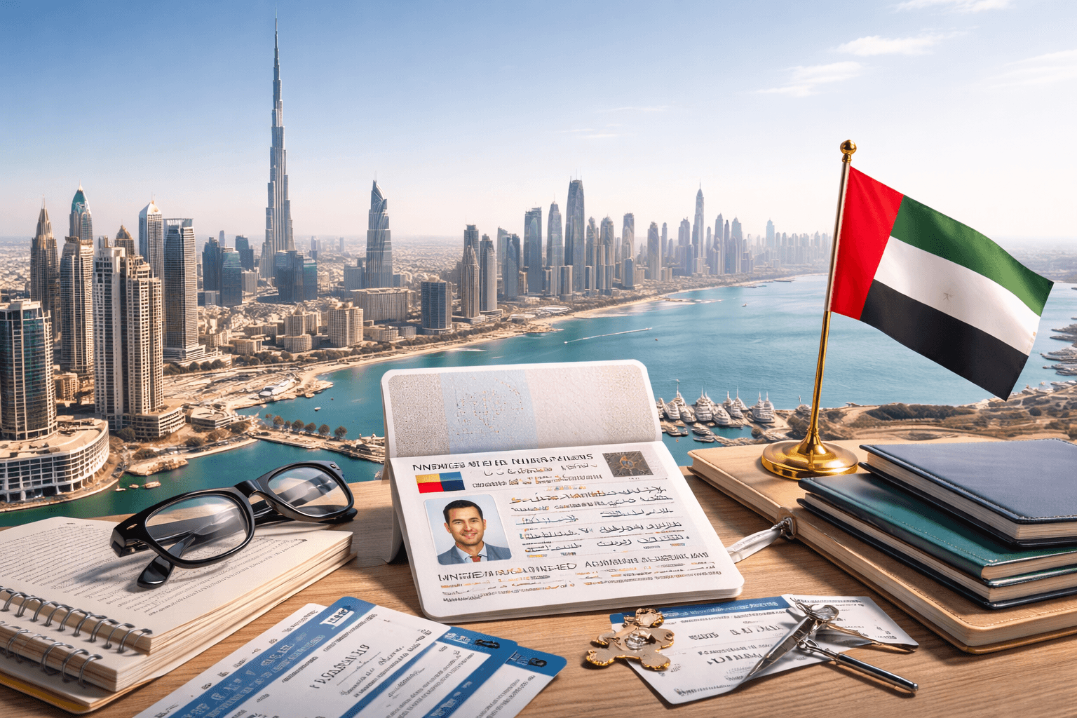 Illustration : Quels visas permettent de vivre à Dubaï en 2026 ?