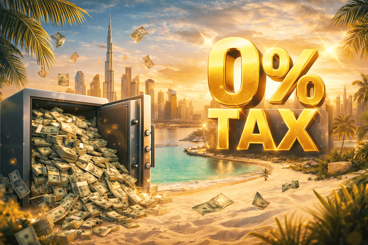 Illustration : Fiscalité à Dubaï : ce que les investisseurs ignorent en 2026