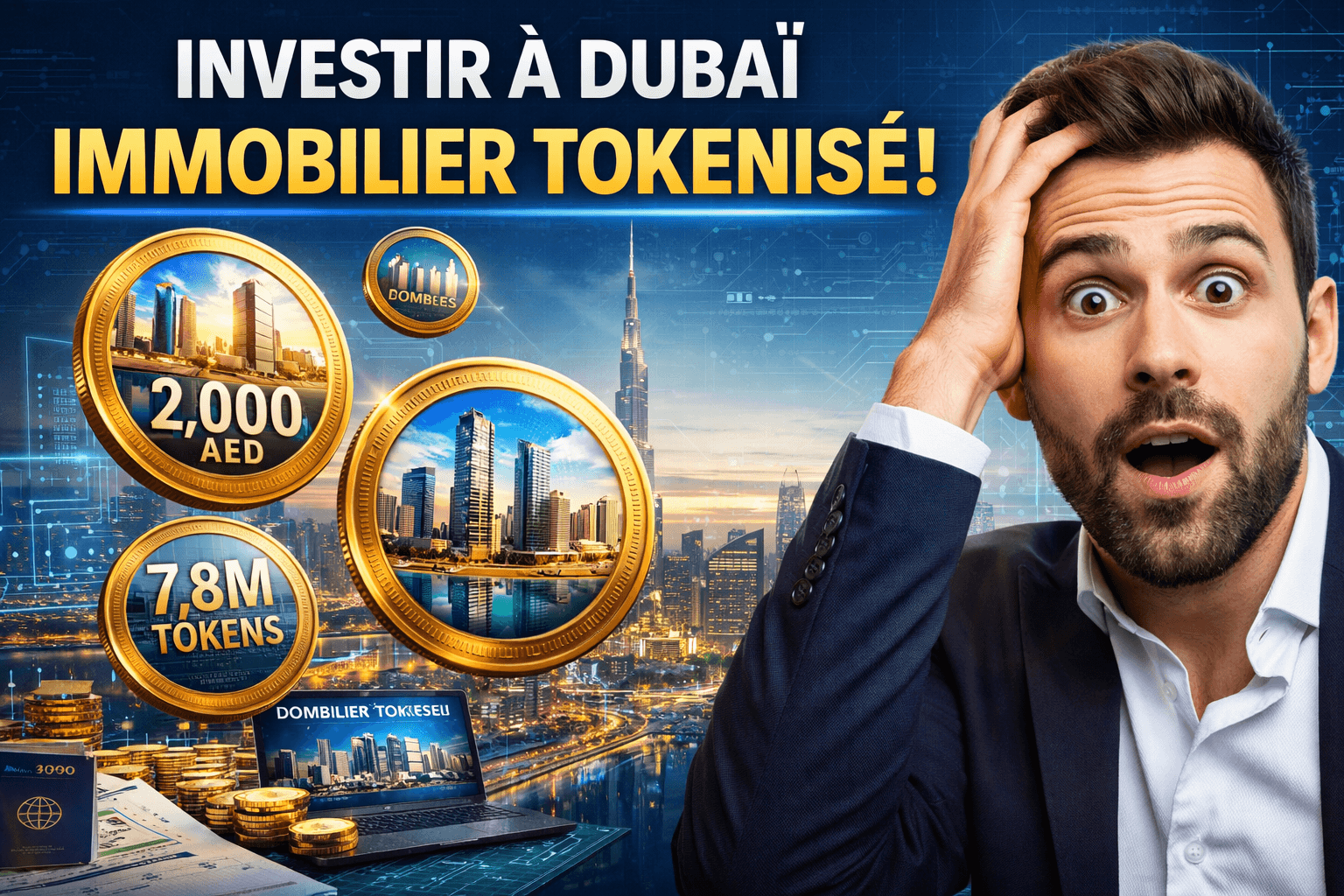 Illustration : Immobilier tokenisé à Dubaï : vraie révolution en 2026 ?